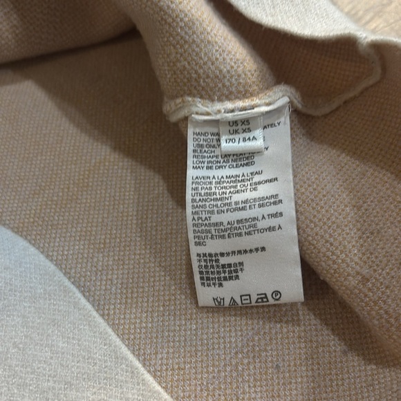 ANTHROPOLOGIE IVANNA LIZZIE MOCK NECK PLAID WINDOWPANE
SWEATER -XS - Picture 6 of 7